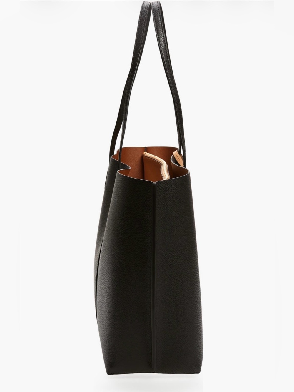 Tory Burch Perry Triple Compartment Leather Tote - Picture 4 of 10